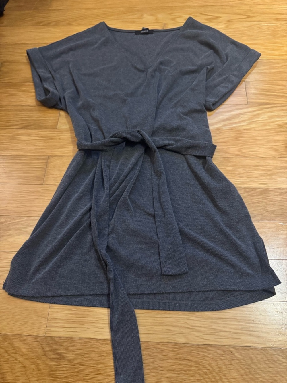 Gray T-Shirt Dress